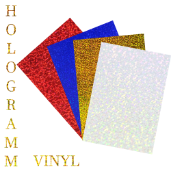 Hologramm Vinyl 20x30 m - AUSLAUFARTIKEL