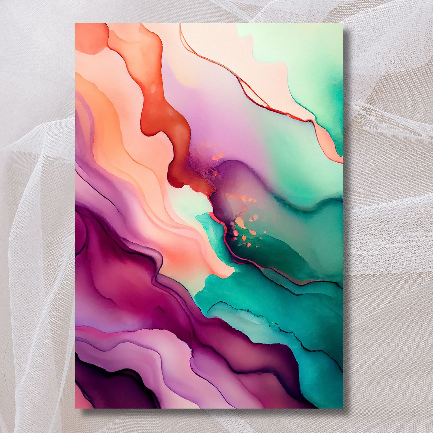 Liquid Veil – Exklusive Design Vinylfolie