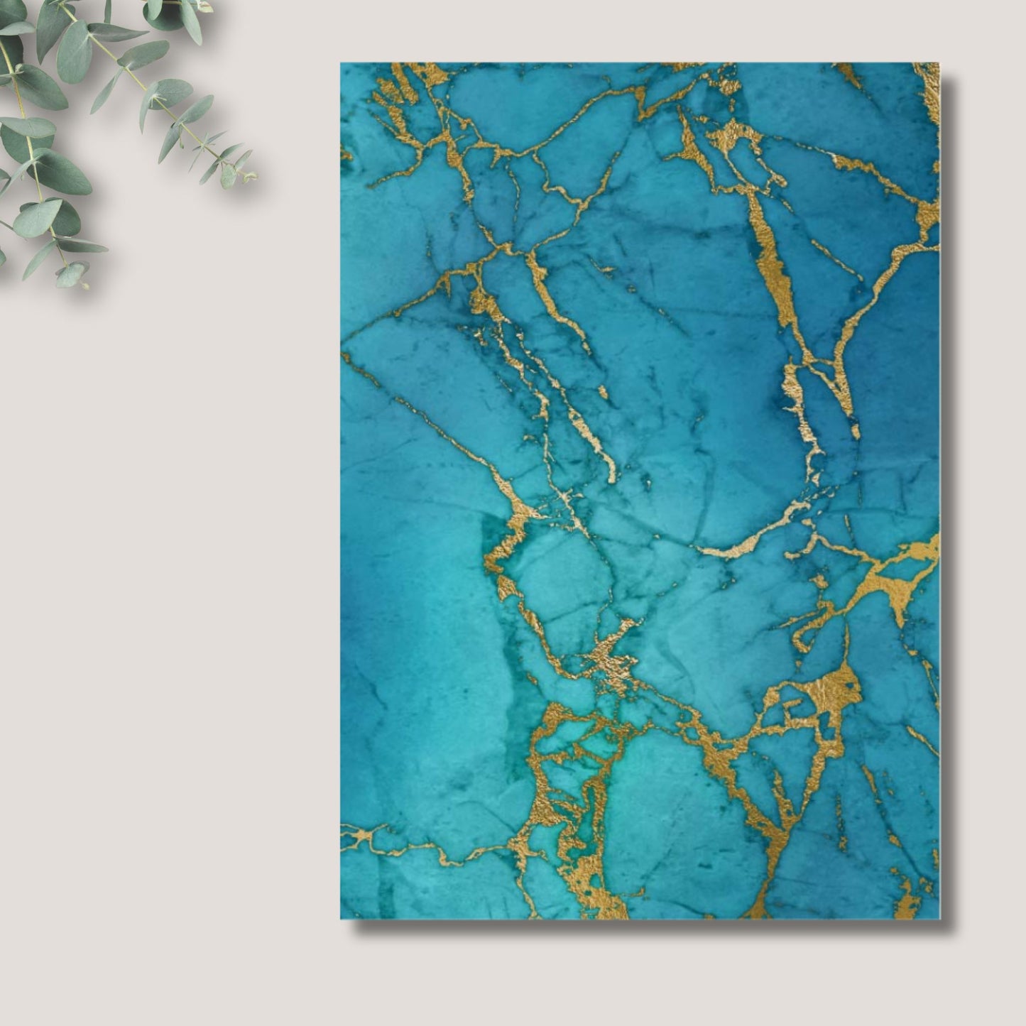Midnight Marble - Exklusive Design Bügelfolie