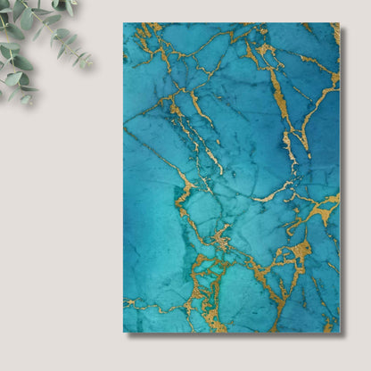 Midnight Marble - Exklusive Design Bügelfolie