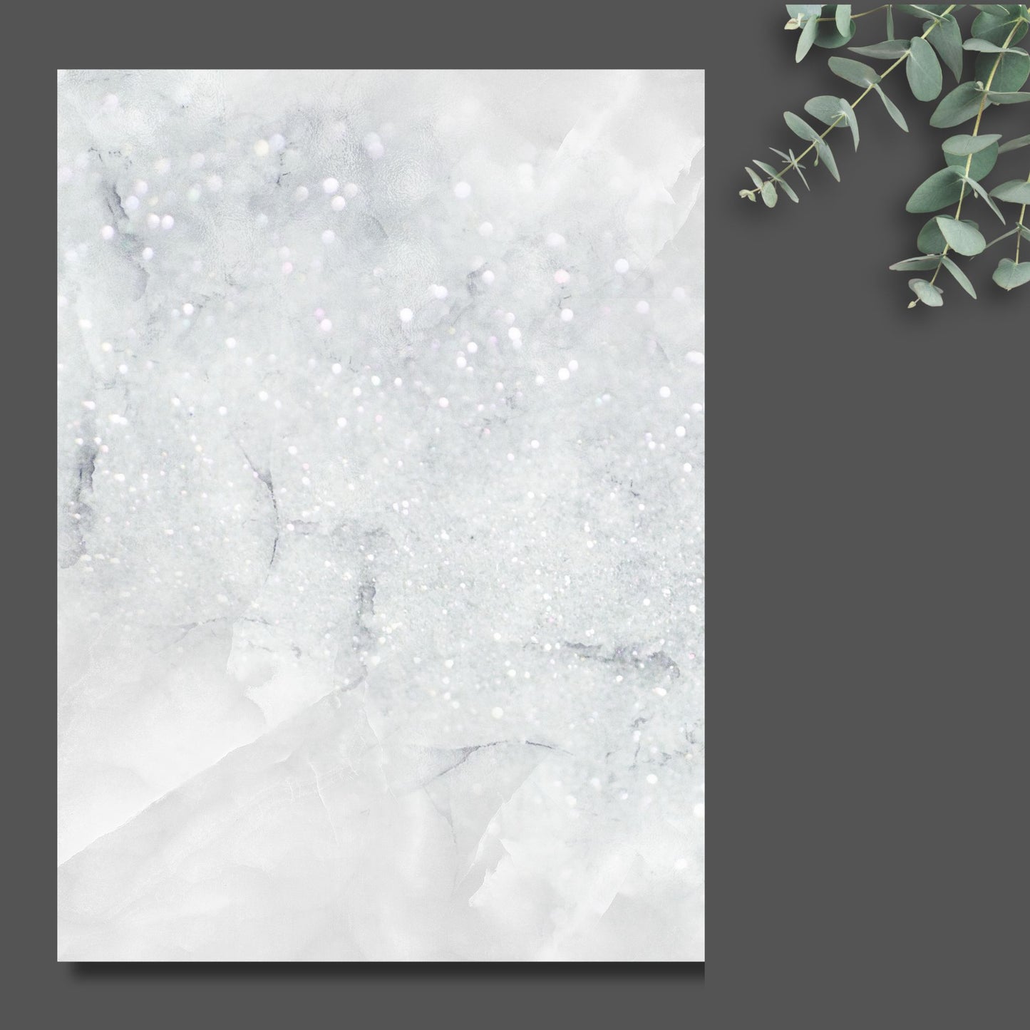 Crystal Marble - Exklusive Design Bügelfolie