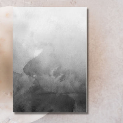Cloudy Watercolor - Exklusive Design Bügelfolie