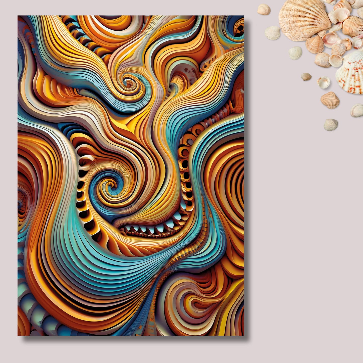 Color Swirl – Exklusive Design Flexfolie