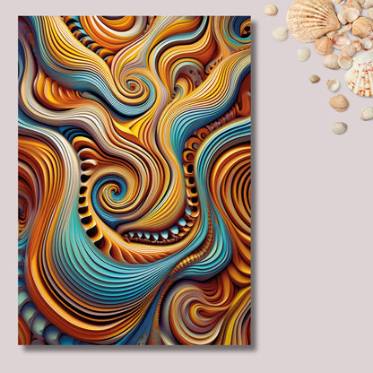 Color Swirl – Exklusive Design Flexfolie