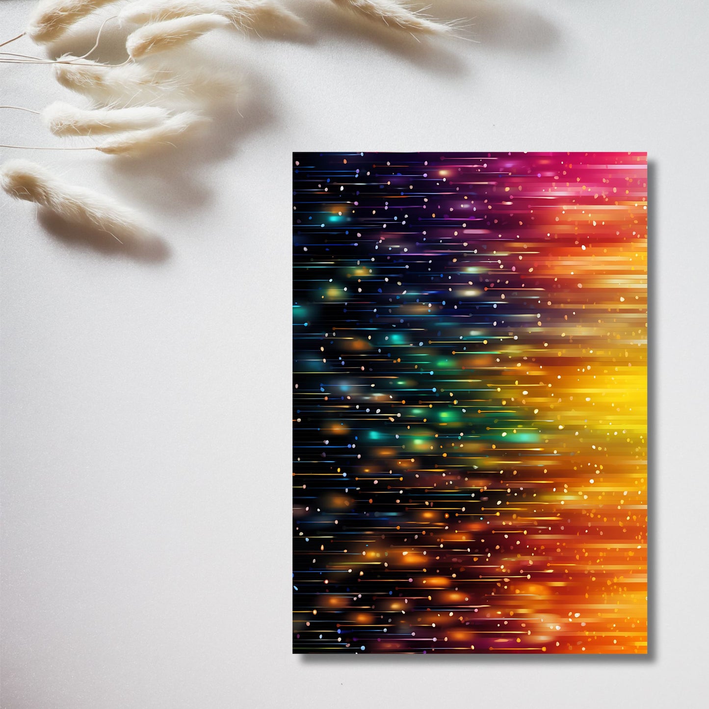 Rainbow Light Flow – Exklusive Design Flexfolie