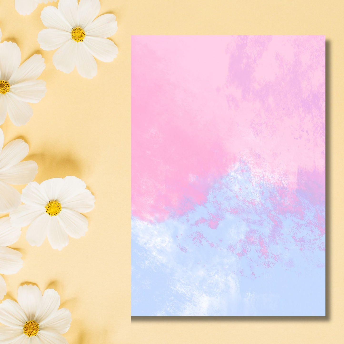 Cloudy Duo Dream – Exklusive Design Bügelfolie