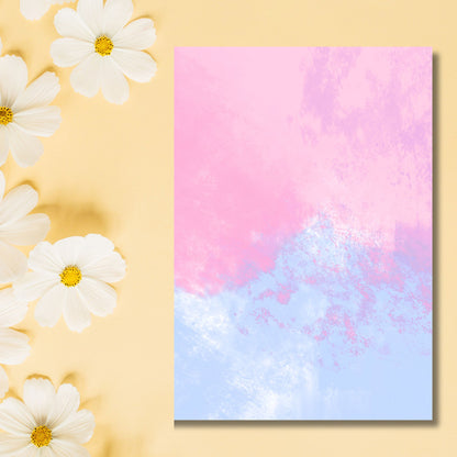 Cloudy Duo Dream – Exklusive Design Bügelfolie