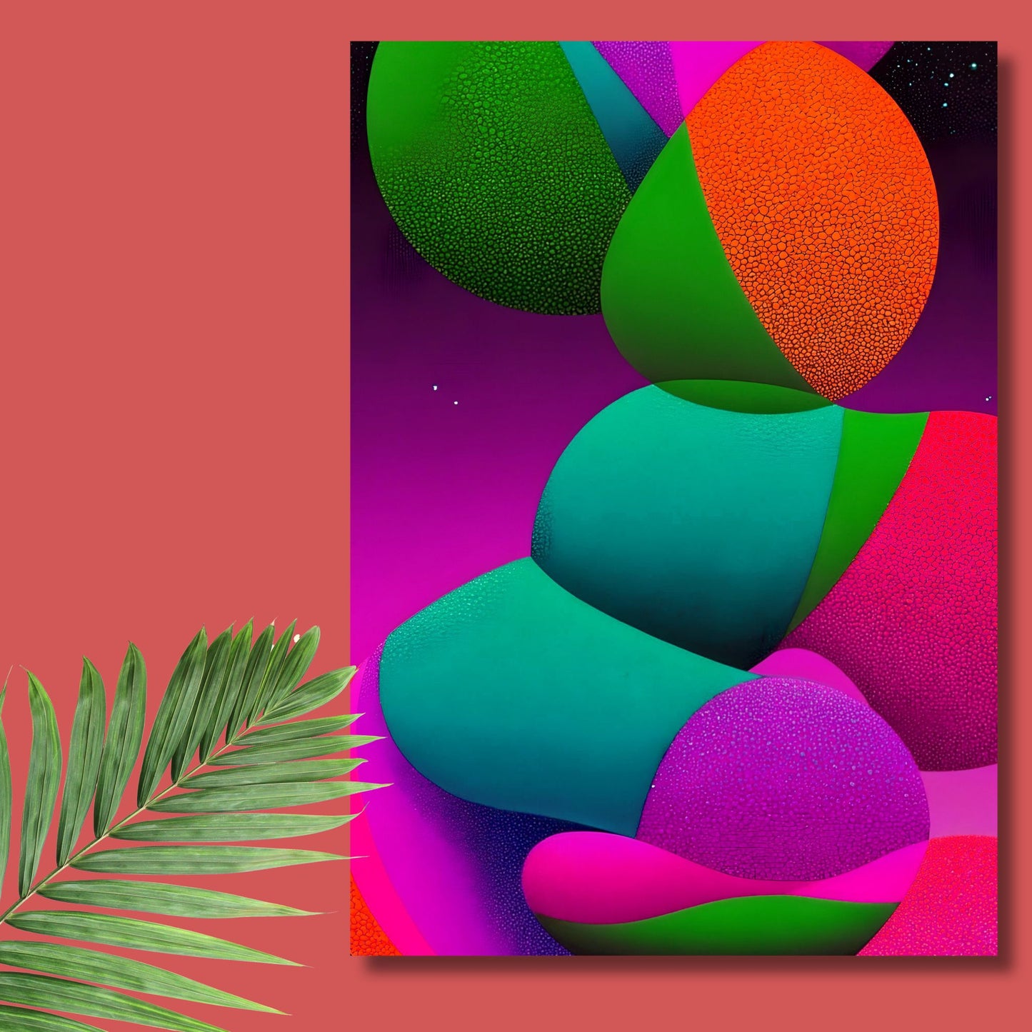 Neon Shapes – Exklusive Design Flexfolie - Letzte Chance