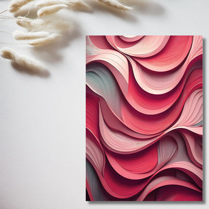 Layered Waves – Exklusive Design Flexfolie - Letzte Chance