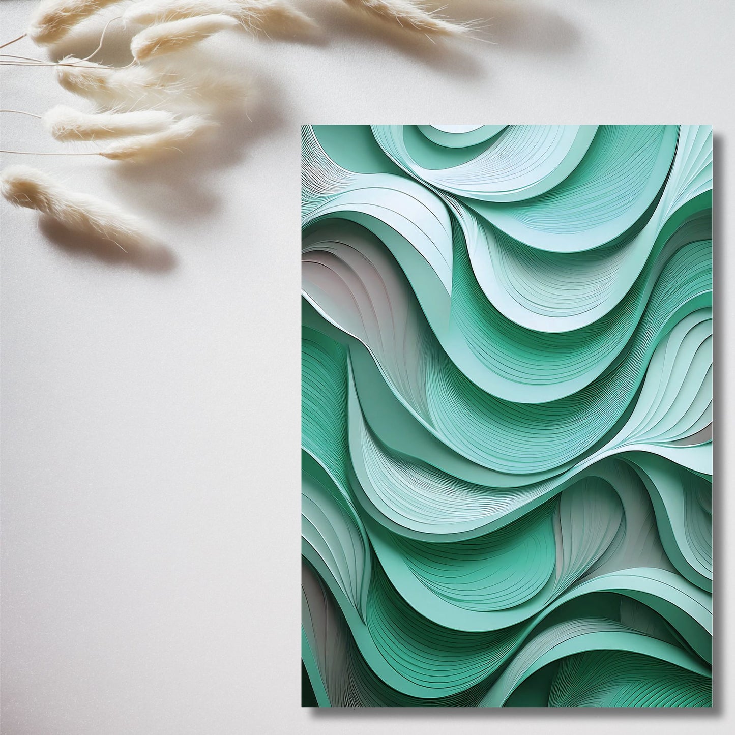Layered Waves – Exklusive Design Vinylfolie - letzte Chance