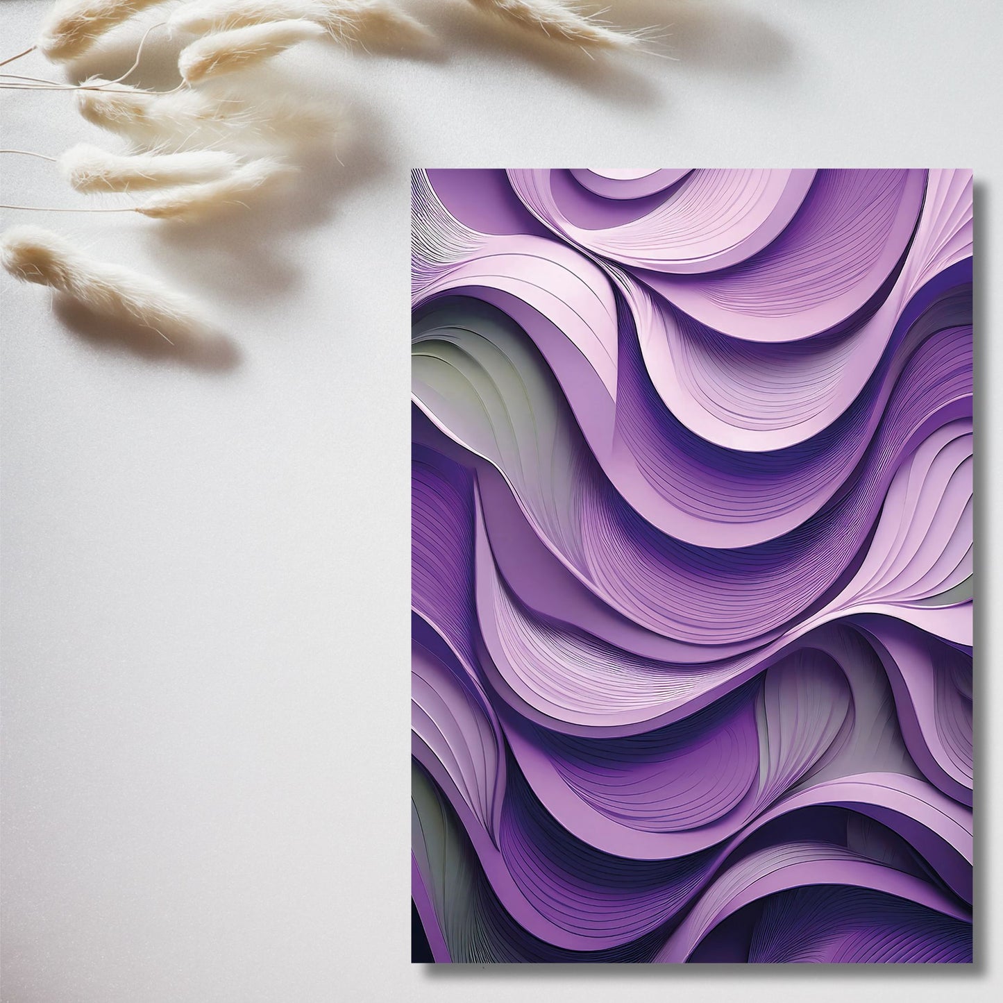 Layered Waves – Exklusive Design Flexfolie - Letzte Chance
