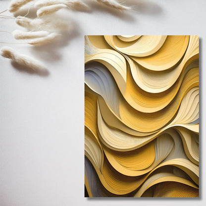 Layered Waves – Exklusive Design Flexfolie - Letzte Chance