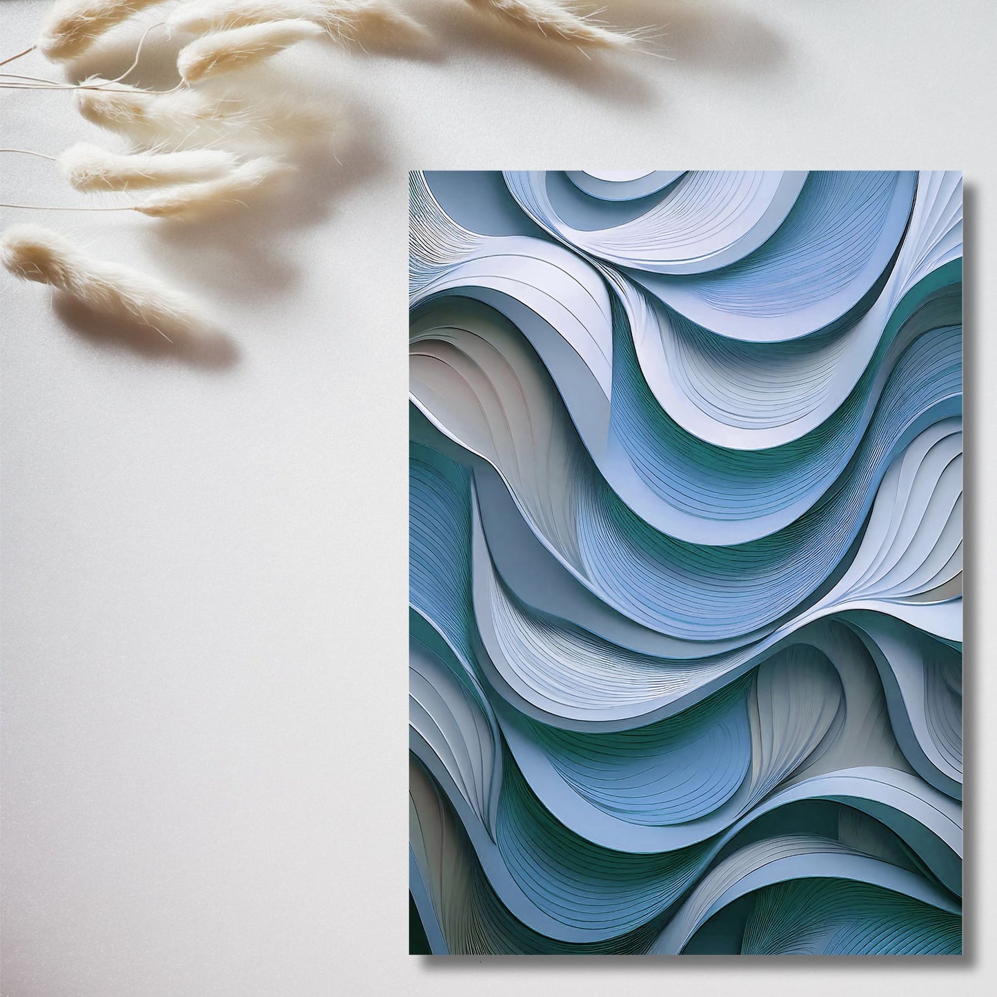 Layered Waves – Exklusive Design Flexfolie - Letzte Chance