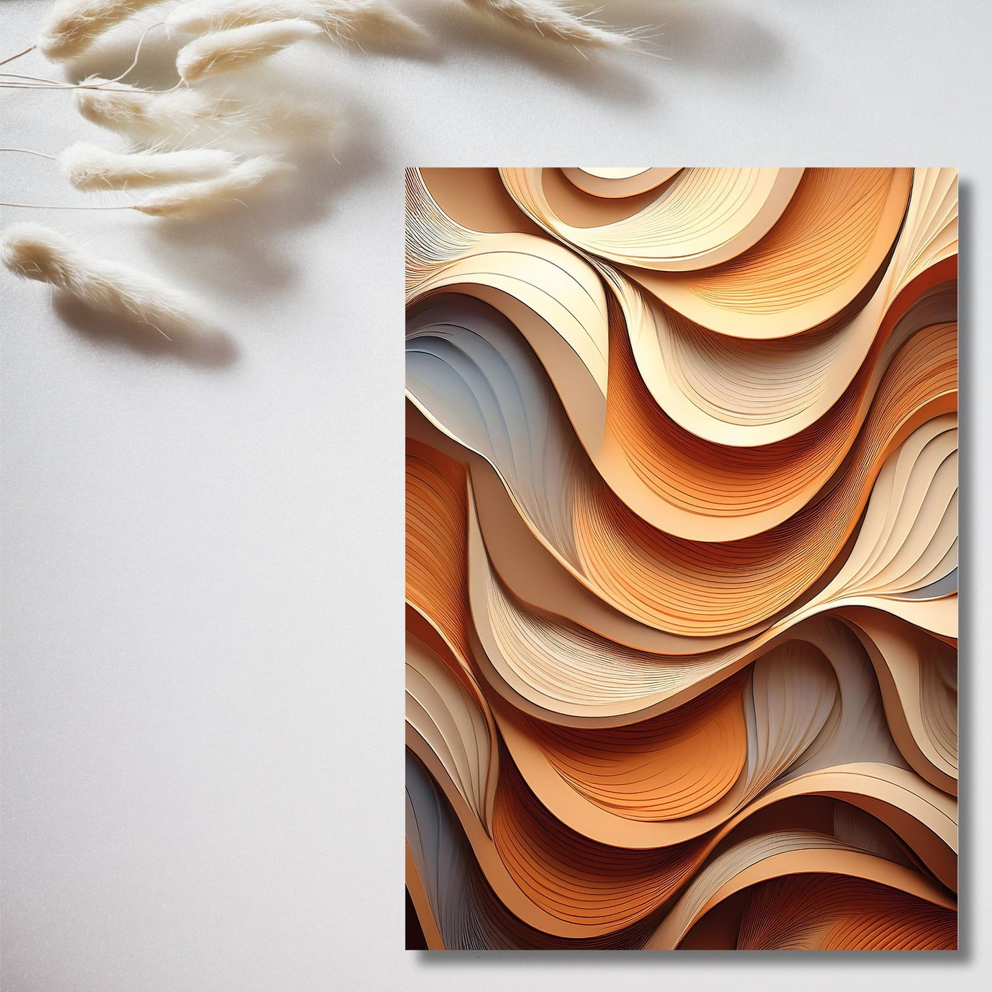 Layered Waves – Exklusive Design Vinylfolie - letzte Chance