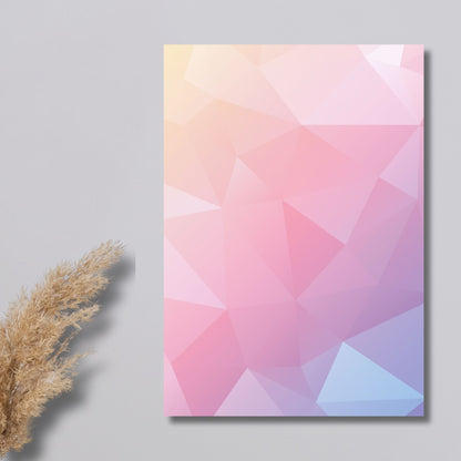 Pastel Geometry – Exklusive Design Flexfolie