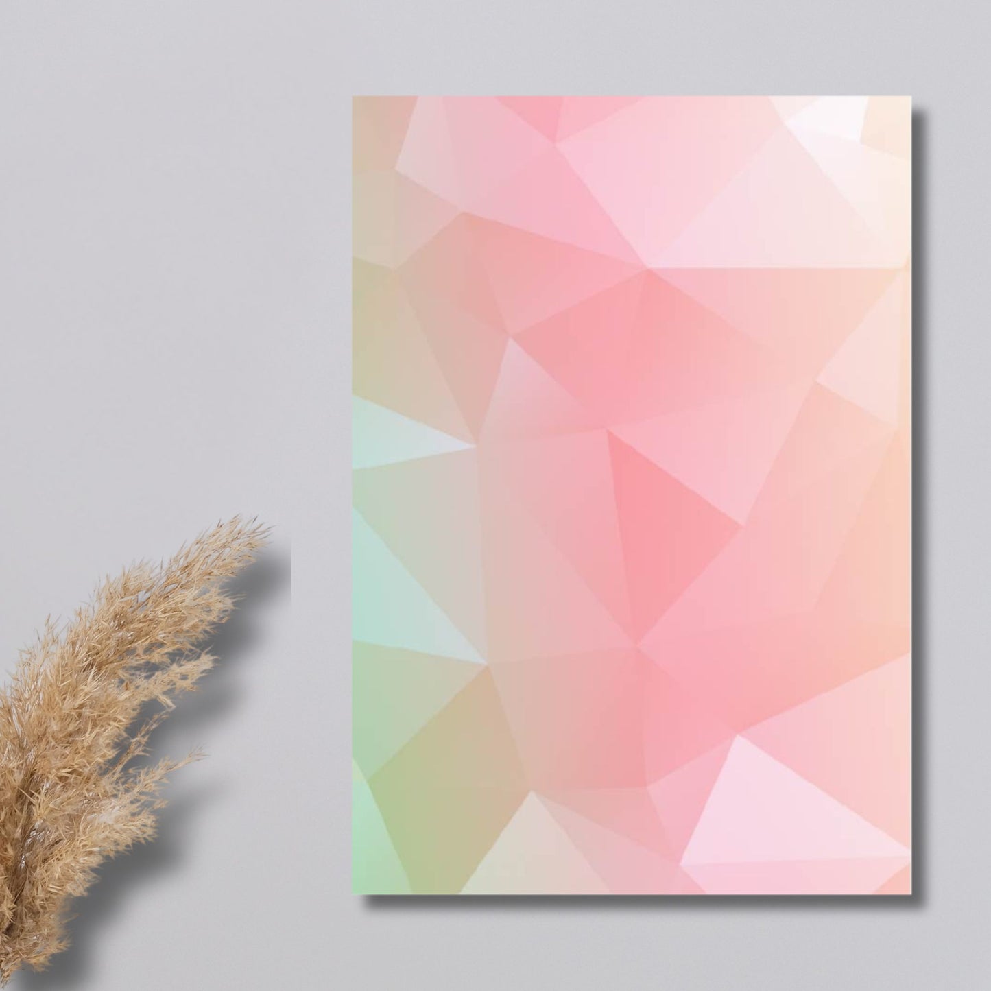 Pastel Geometry – Exklusive Design Flexfolie