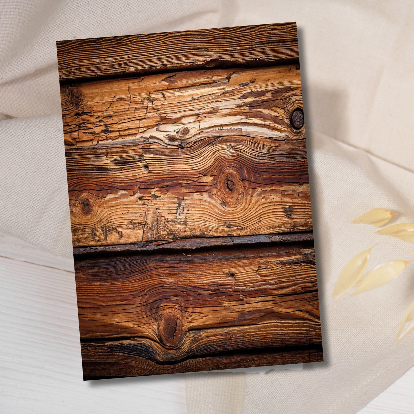 Rustic Wood Texture – Exklusive Design Flexfolie