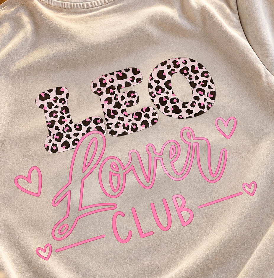 Leo Lover Club – Plotterdatei SVG, DXF & PNG