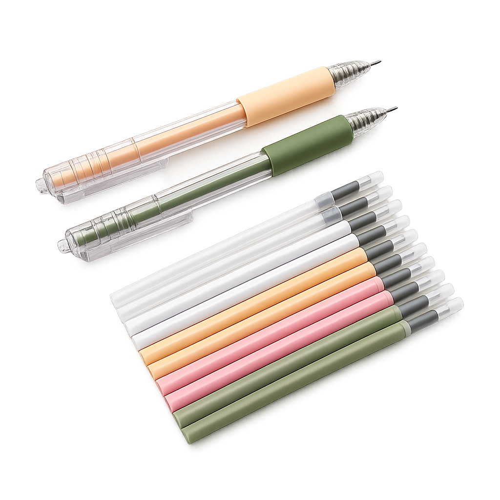 Einklappbarer Entgitterstift Set mit 10 Ersatzminen von Plotter Prinzessin