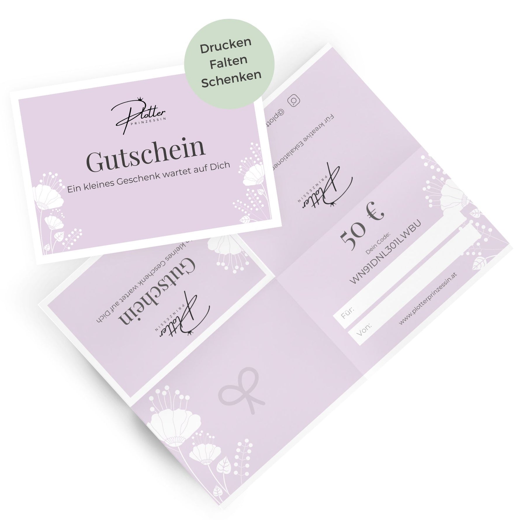 Gutscheine zum ausdrucken