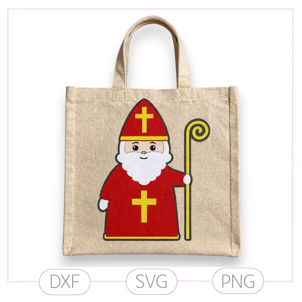 Heiliger Bischof Nikolaus Plotterdatei