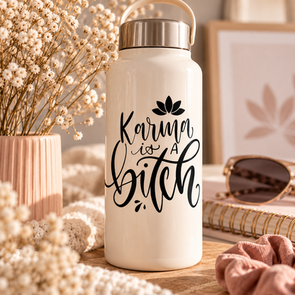 Karma is a Bitch – Plotterdatei SVG, DXF & PNG