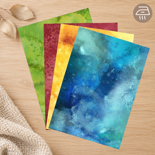 Soft Blur Flow – Exklusive Design Bügelfolie