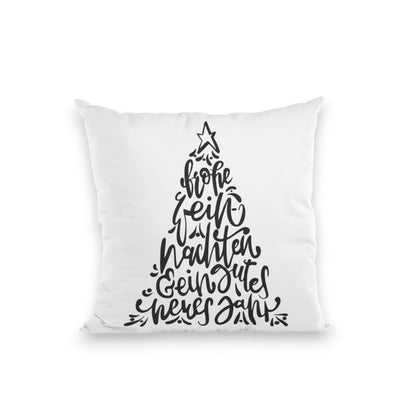 Plotterdatei „Frohe Weihnachten“ – Schriftzug im Weihnachtsbaum (SVG/DXF/PNG)