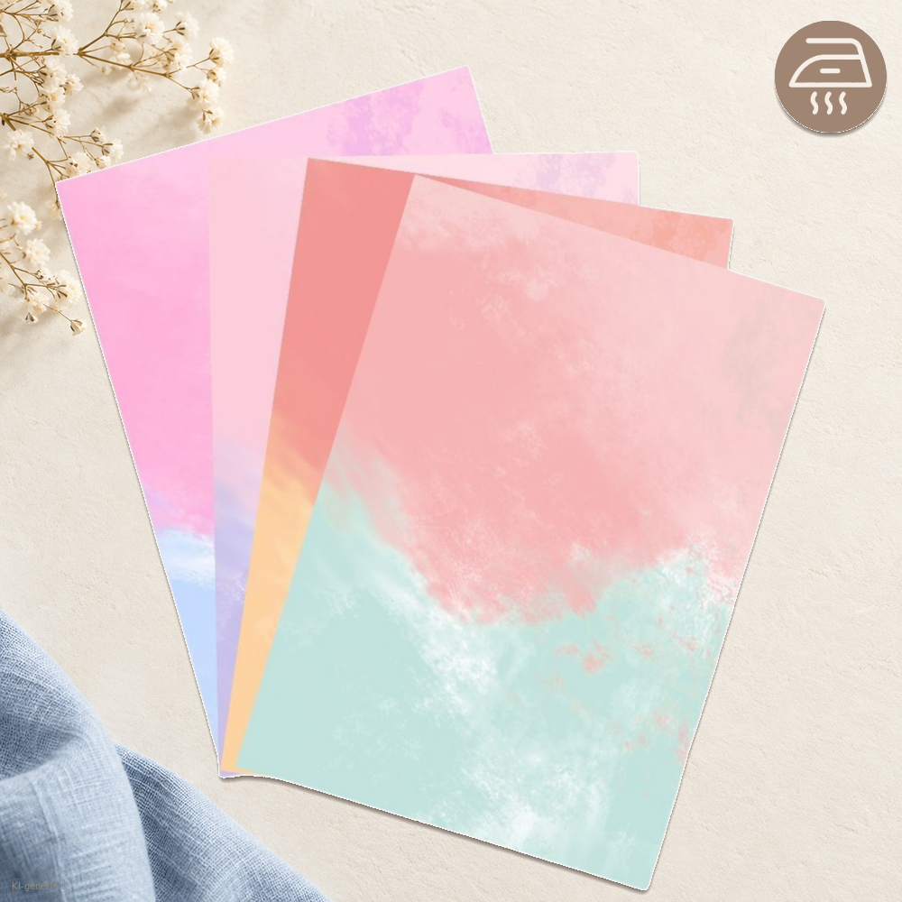 Cloudy Duo Dream – Exklusive Design Bügelfolie
