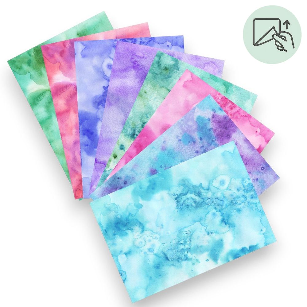Pastel Watercolor – Exklusive Design Vinylfolie