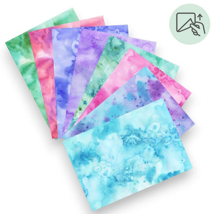 Pastel Watercolor – Exklusive Design Vinylfolie