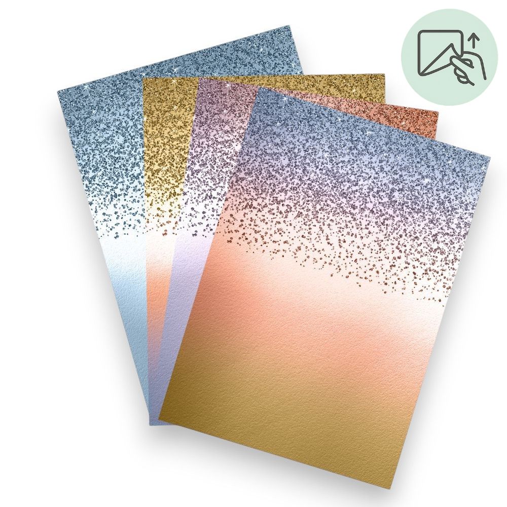 Aurora Glow – Exklusive Design Vinylfolie