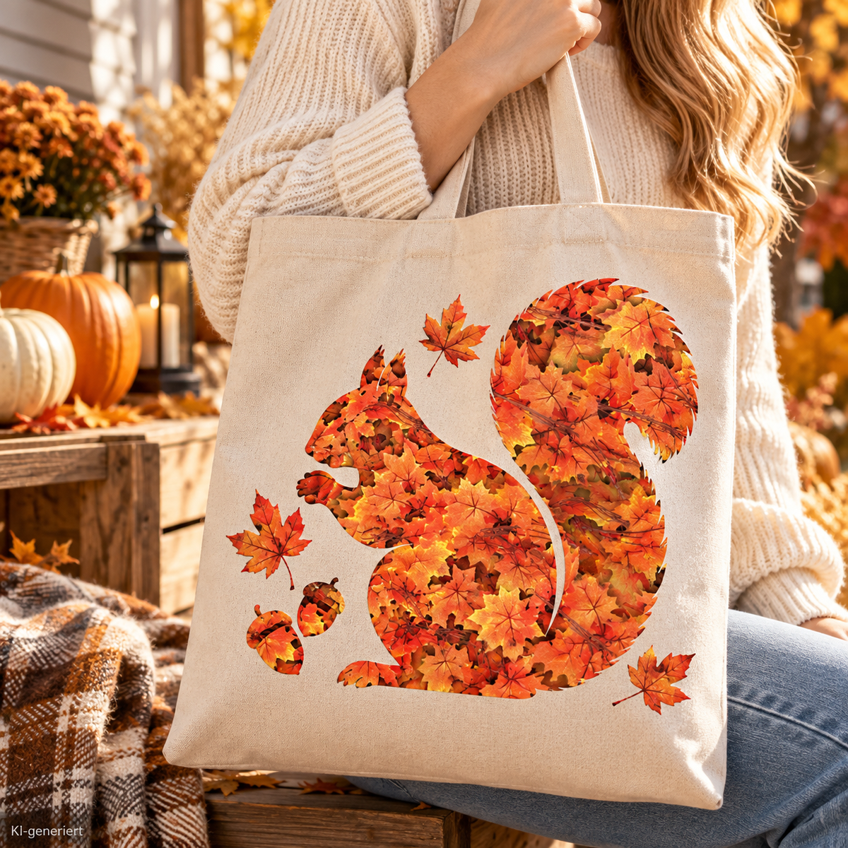 Autumn Leafs – Exklusive Design Bügelfolie