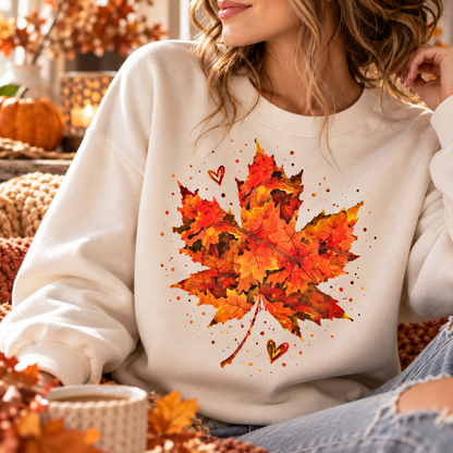 Autumn Leafs – Exklusive Design Bügelfolie