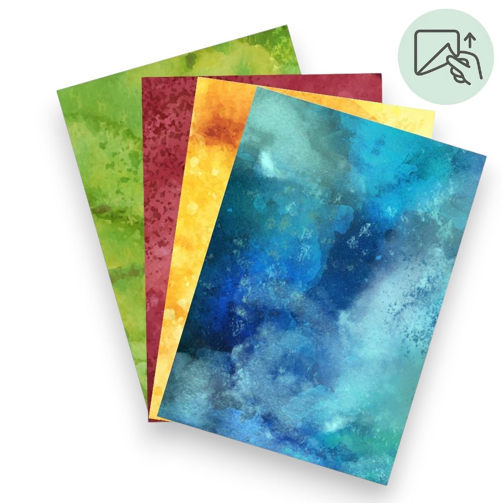 Soft Blur Flow – Exklusive Design Vinylfolie