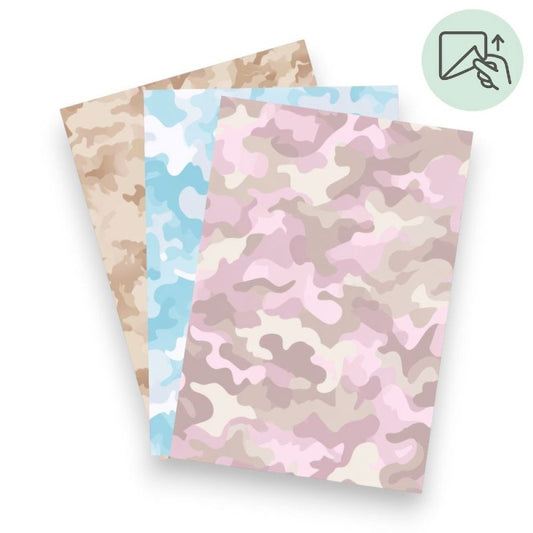 Soft Camouflage – Exklusive Design Vinylfolie