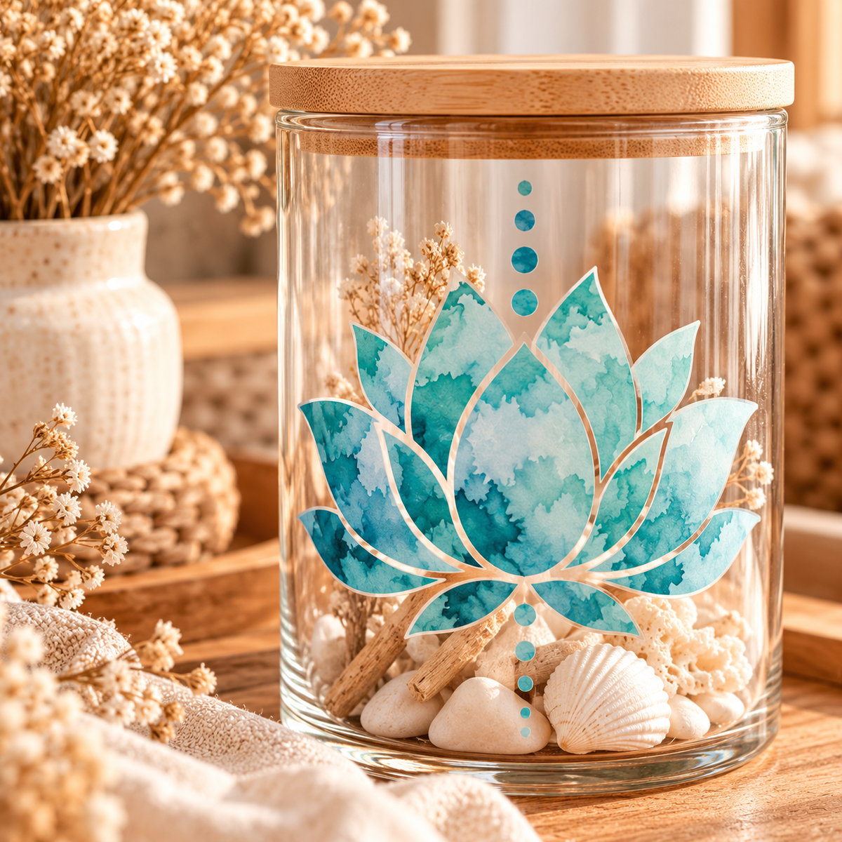 Cloudy Watercolor - Exklusive Design Vinylfolie