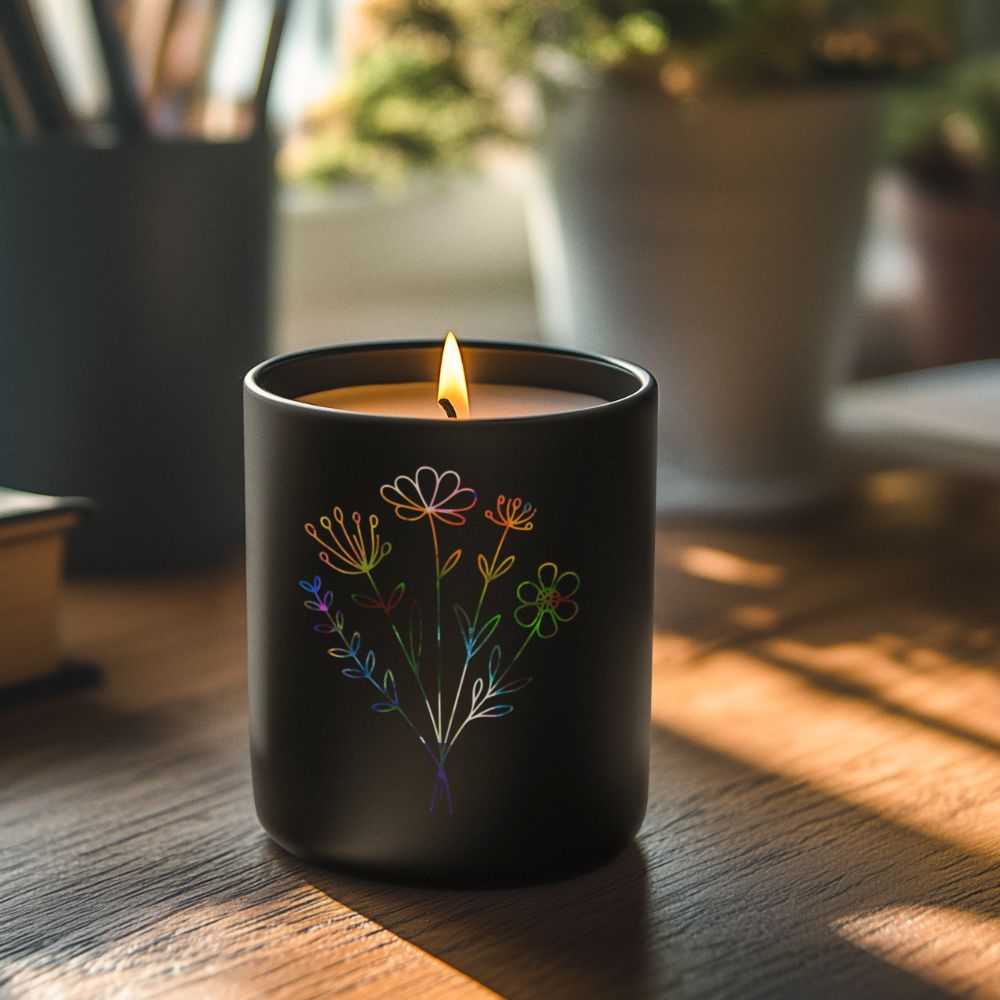 Color Burst Flow – Exklusive Design Vinylfolie