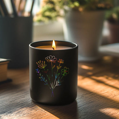Color Burst Flow – Exklusive Design Vinylfolie