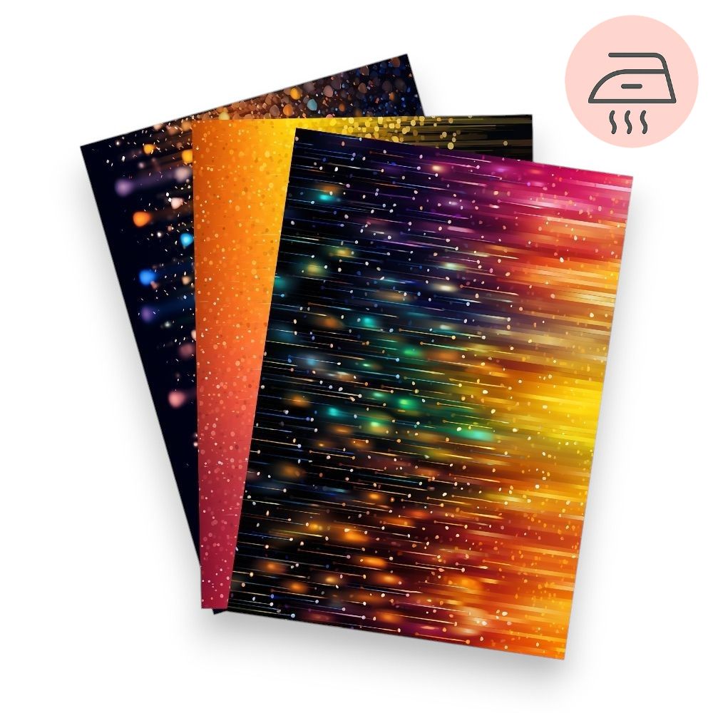 Rainbow Light Flow – Exklusive Design Flexfolie