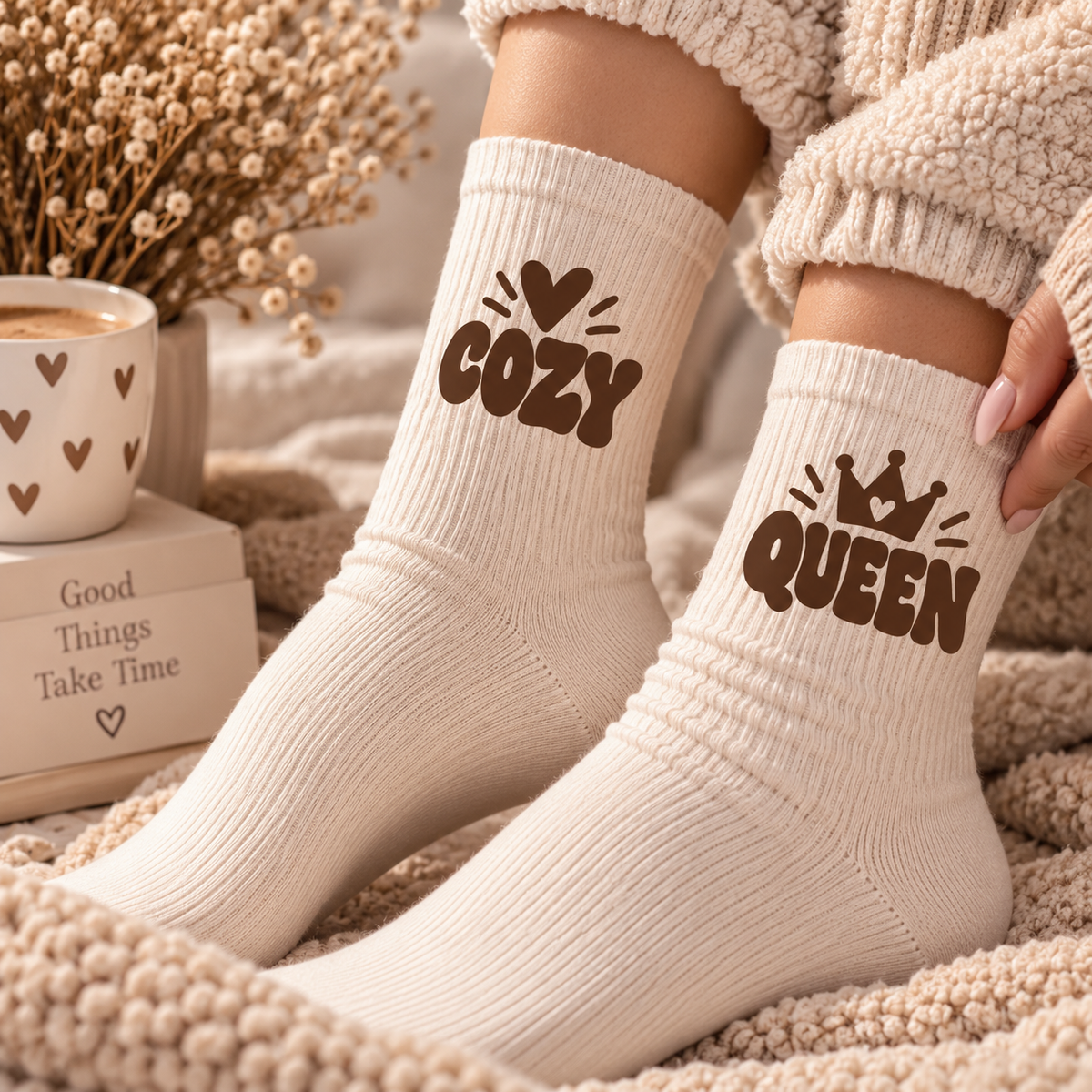 Cozy Queen – Plotterdatei SVG, DXF & PNG