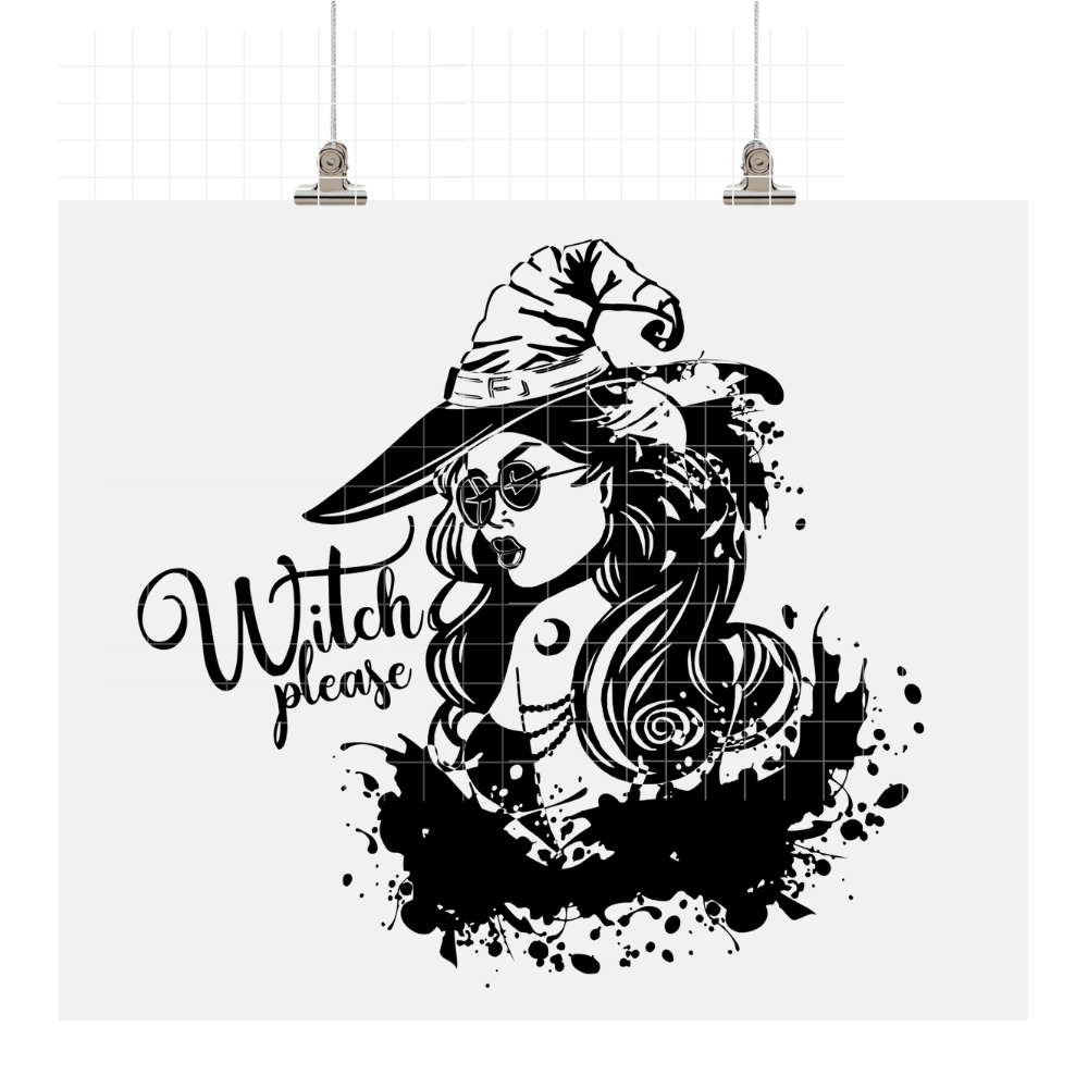 Plotterdatei „Witch Please“