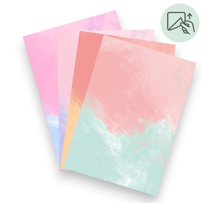 Cloudy Duo Dream – Exklusive Design Vinylfolie