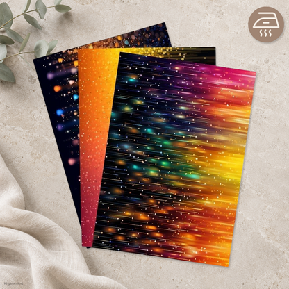 Rainbow Light Flow – Exklusive Design Flexfolie