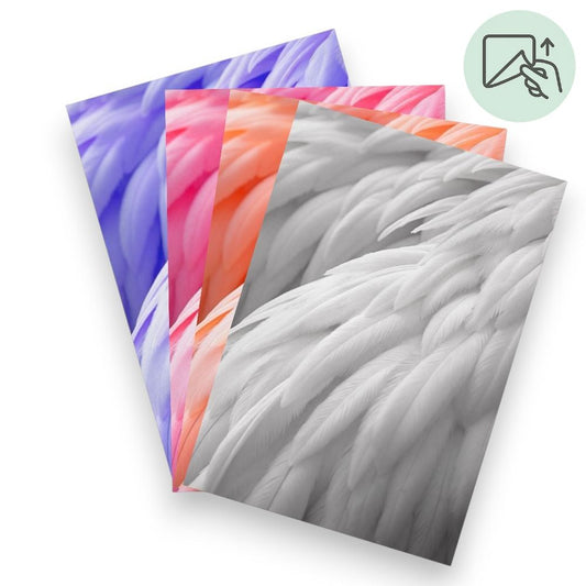 Soft Feathers - Exklusive Design Vinylfolie