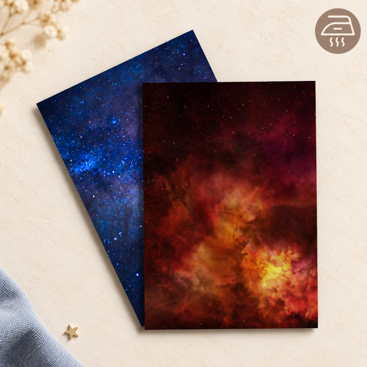 Galaxy – Exklusive Design Bügelfolie