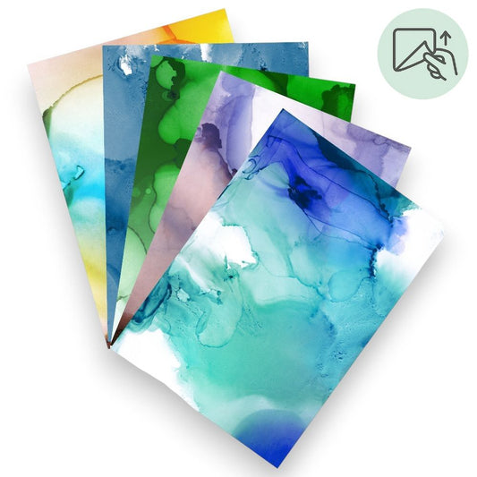 Ocean Whisper – Exklusive Design Vinylfolie