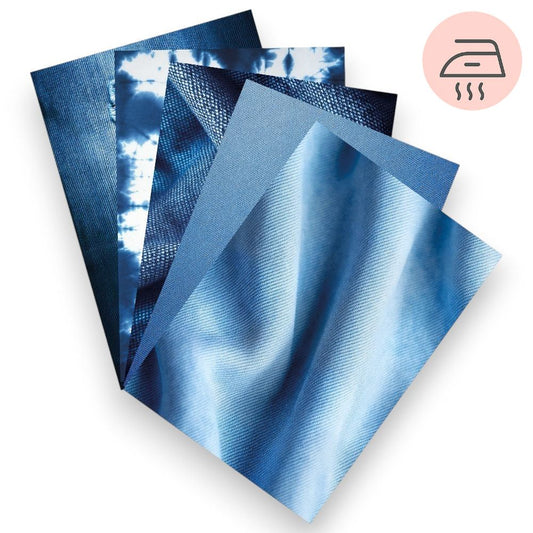 Denim Texture - Exklusive Design Bügelfolie