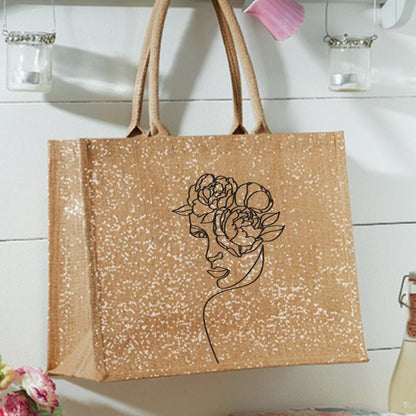 Jute Shine Bag