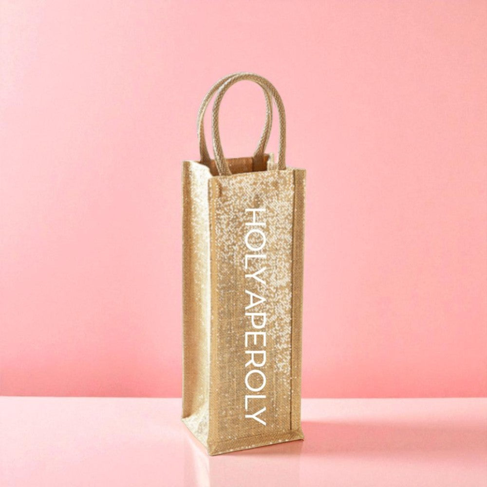 Jute Shine Bag